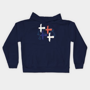 Flying Free Birds Kids Hoodie